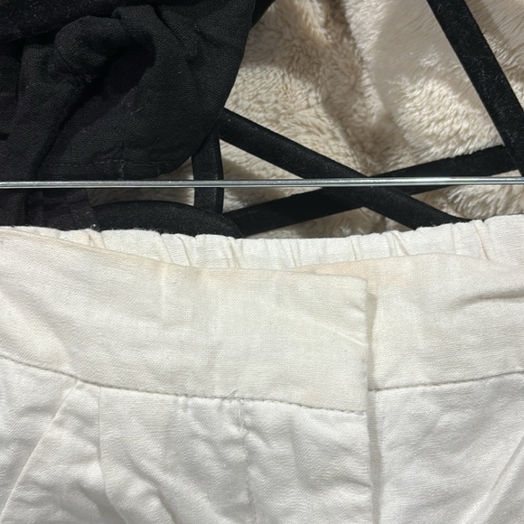 LUCKY BRAND white linen blend shorts - Picture 3 of 4